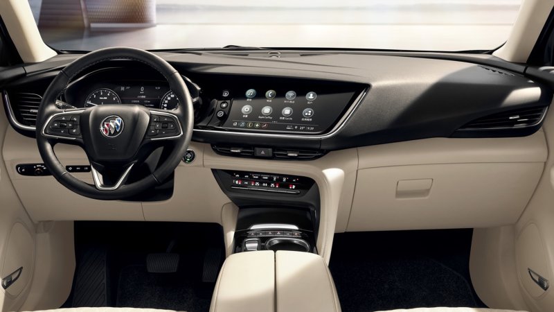 Buick Envision interior just as nice as its exterior