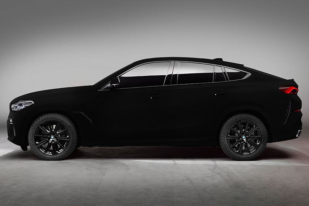 BMW X6 Vantablack - when black is the new black | Better Magazine