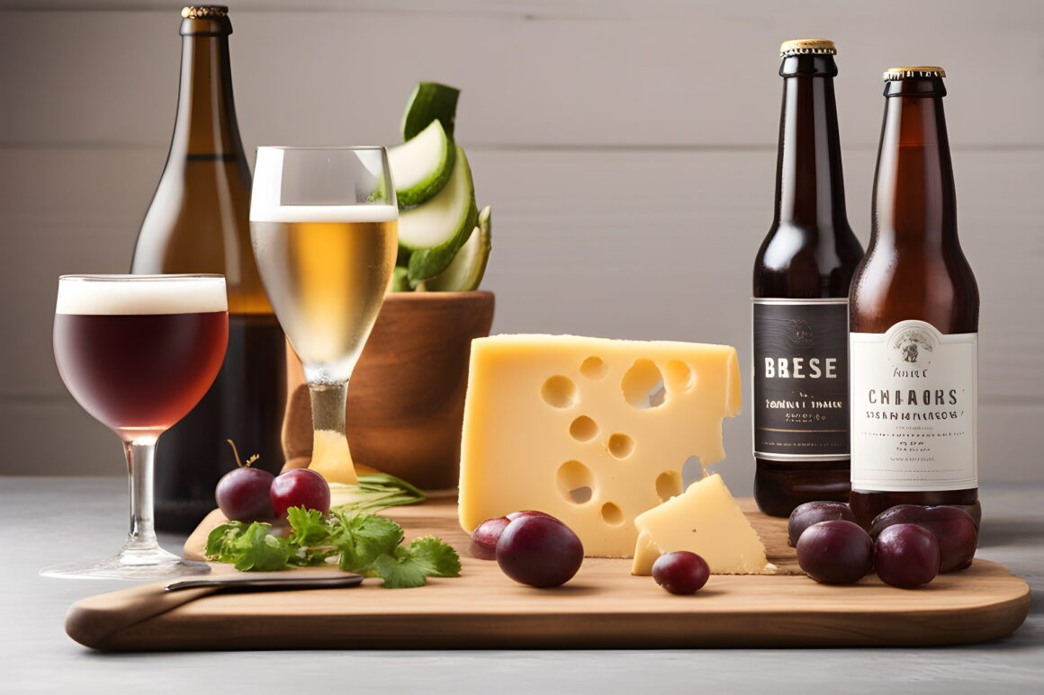 When it comes to the basics of food and beer pairing, understanding the key principles will allow you to elevate your dining experience to new heights. Whether you're looking for wine alternatives for fine dining, exploring beer pairings with plant-based dishes, trying international combinations with global cuisines, sipping on refreshing brews with BBQ and grilled dishes, or discovering unique pairings for cheese and charcuterie plates, there's realistic photo of, award winning photograph, 50mm, colorful