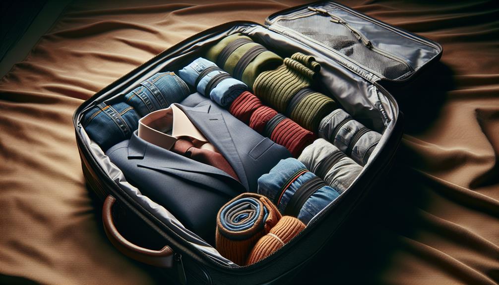 efficient and organized travel packing methods