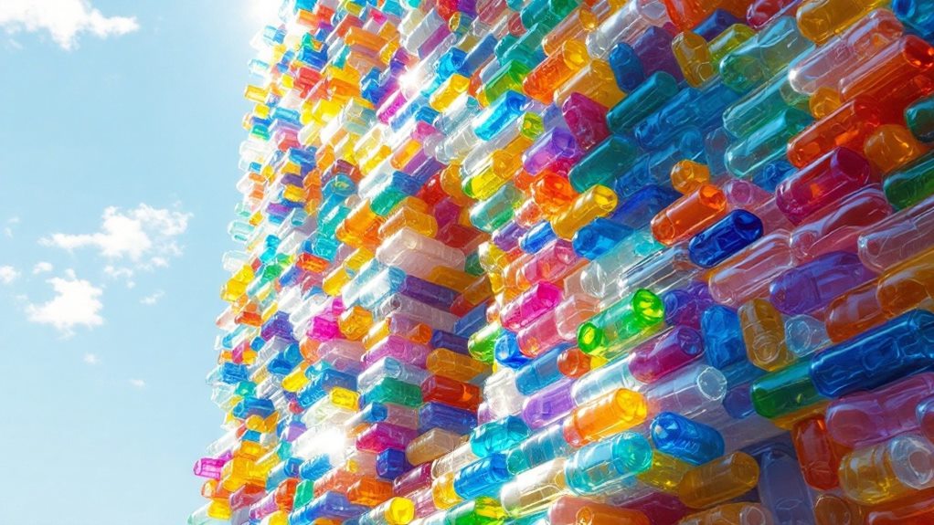 recycled plastic bottles revolutionize construction