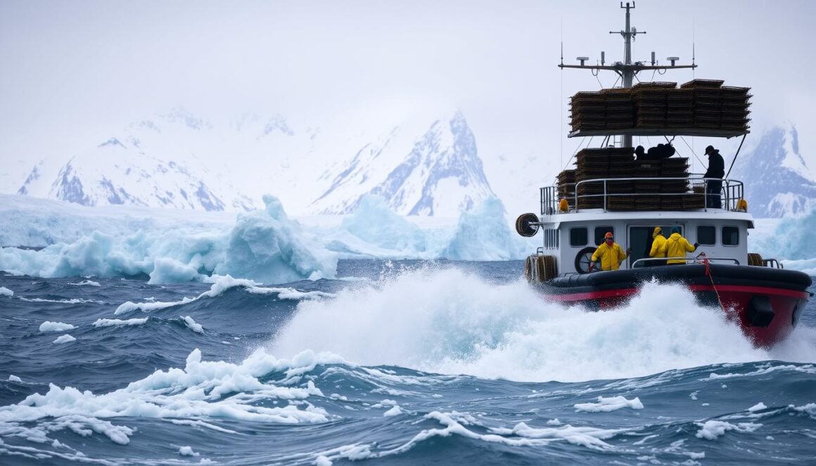 Alaskan crab fishing