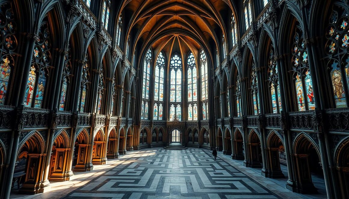 architectural symbolism in cathedrals