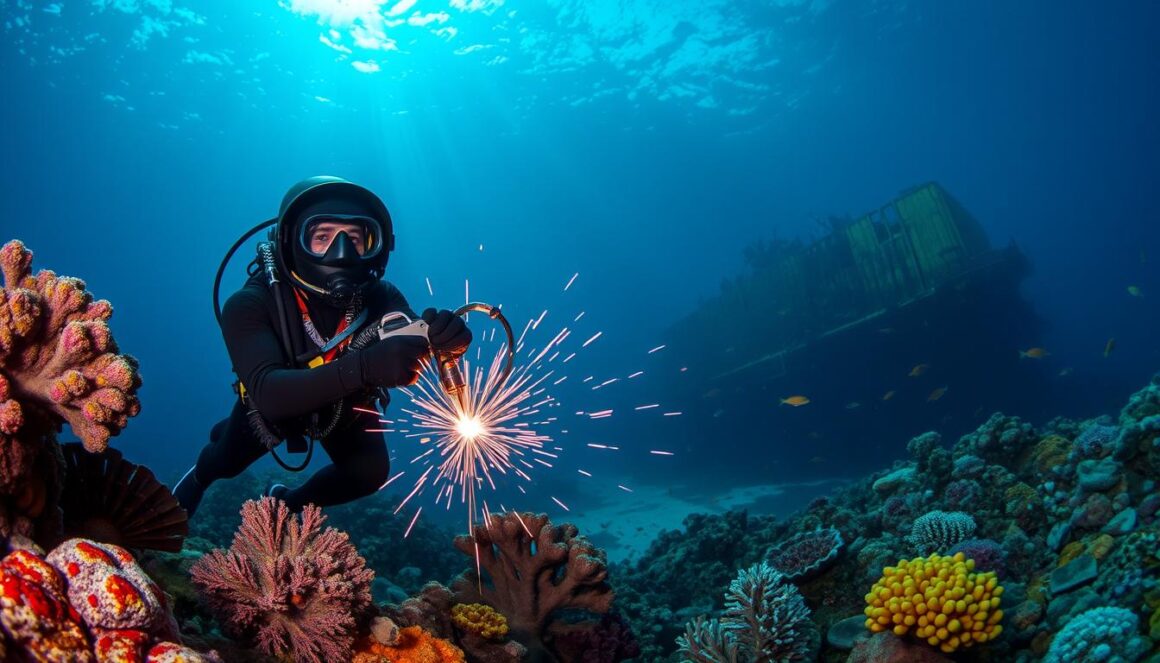 underwater welding