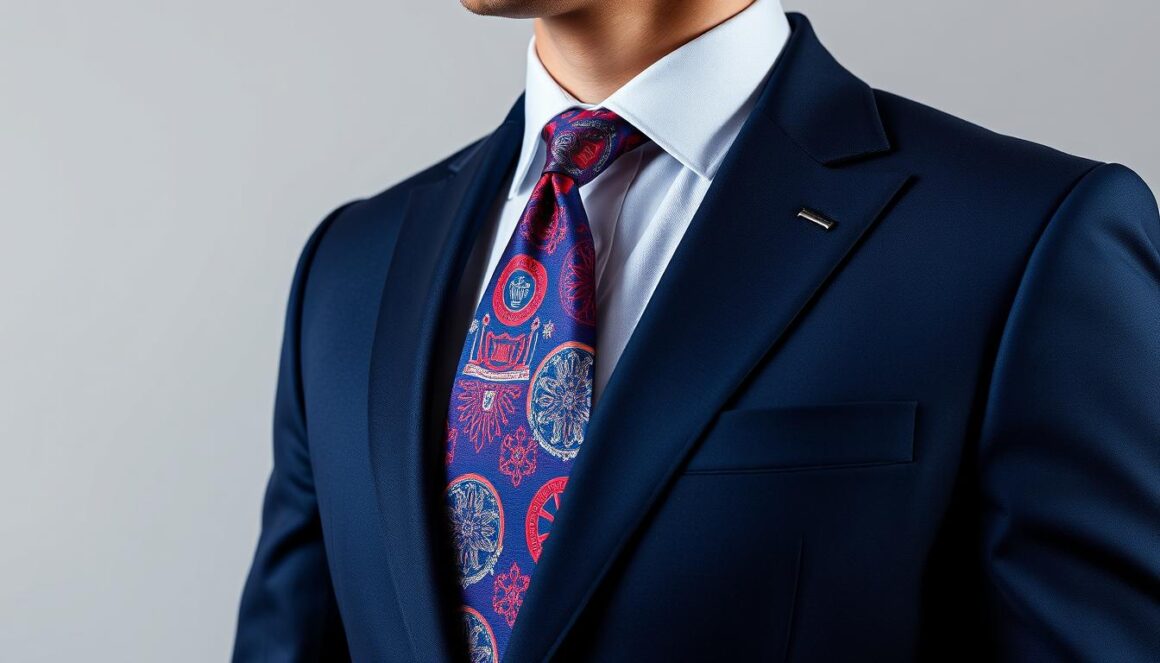 Power Tie Encrypted Menswear Design