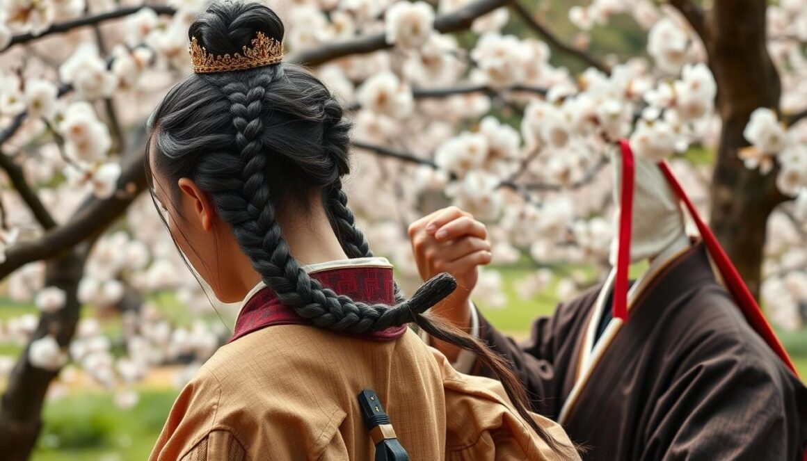 Samurai Traditional Hairstyling Techniques