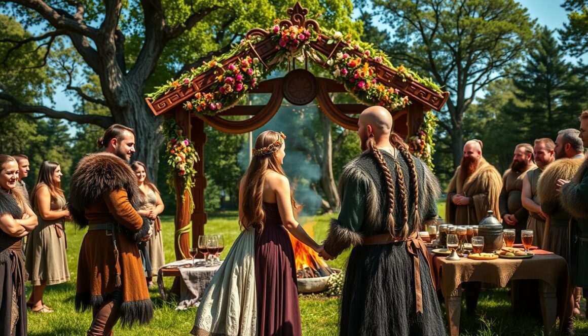 Viking Wedding Ceremony Traditions