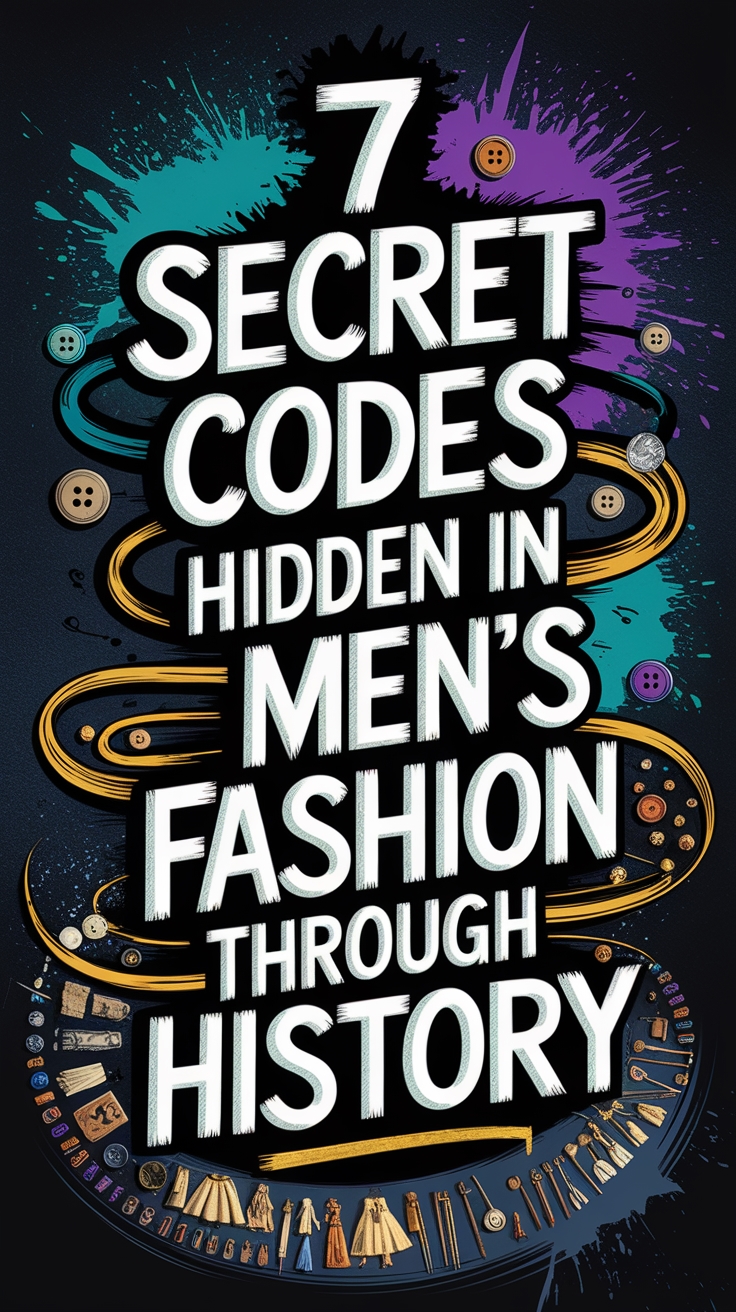 7 Secret Codes Hidden in Mens Fashion Through History (1) 0001