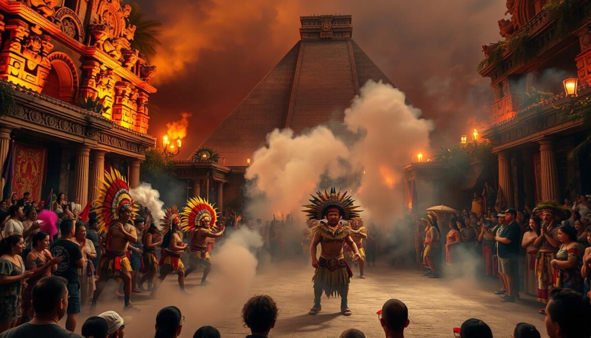 Aztec Festival of Toxcatl Cultural Revelries