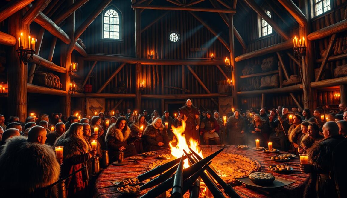 Viking Blót Ritual Feast